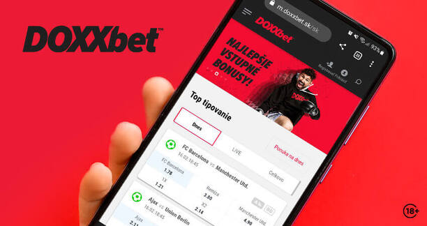 Kliknite TU a tipujte v Doxxbet!