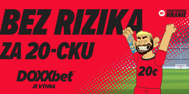 Registrujte sa v Doxxbet a získajte bonus!