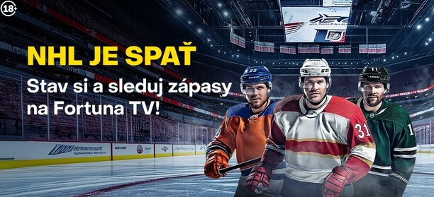 Kliknite SEM a sledujte NHL na Fortune!