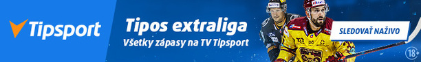 Sledujte všetky zápasy hokejovej extraligy naživo na Tipsport TV!